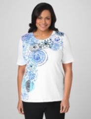 Medallion Ripples Top