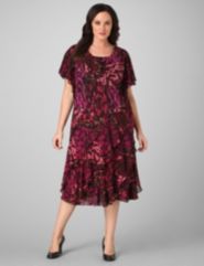 Fiesta Tiered Beaded Dress