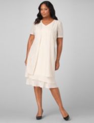 Glitter Georgette Dress