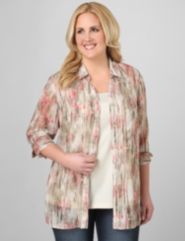Shimmer Streak Blouse