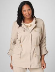 Twill Goldtone Jacket