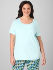 Dreamy Scoopneck Tee by Catherines