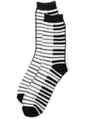 Piano Key Socks by Catherines
