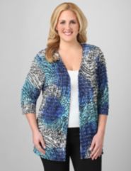 Ripple Eyelash Cardigan