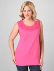 Crocheted Stretch Tank