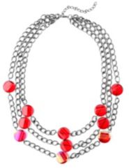 Edgy Accents Chain Necklace