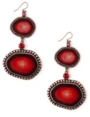 Glitter Rhinestone Earrings by Catherines