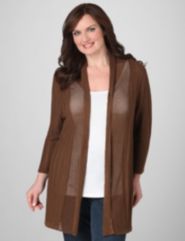 Longitude Vertical Stitch Cardigan