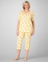 Painted Posies Capri Pajamas