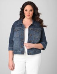 Cropped Denim Jacket