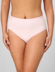 Stretch Solid Hi-Cut Panties