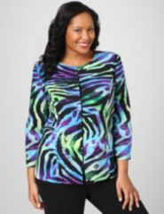 Vibrant Zebra Jacket