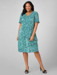 Triple Tier Cascade Dress