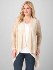 Metallic Honeycomb Sweater
