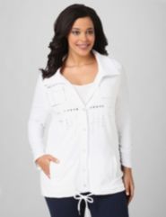 French Terry Knit Jacket