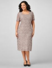 Lovely Lace & Sequins Dress