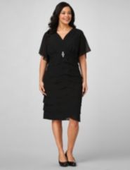 Empire Brooch Dress