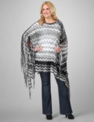 Aerial Poncho by Catherines