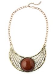 Kindle Stone Bib Necklace by Catherines