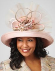 Feathered Brooch Hat by Catherines