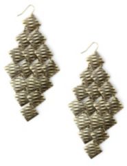Sliced Diamond Earrings by Catherines