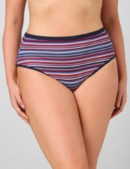American Stripes Hi-Cut Panty by Catherines