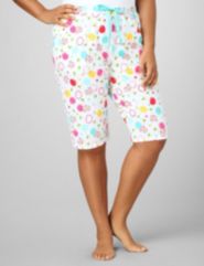 Cherry Knit Sleep Short by Catherines