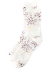 Light Floral Socks