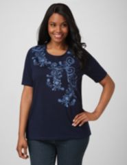 Americana Paisley Top