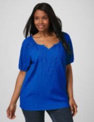 Spring Breeze Peasant Top