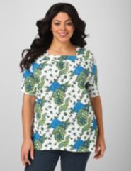 Sweet Garden Gauze Top