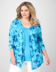 Picturesque Double-Layer Top