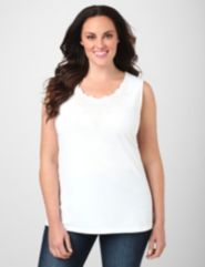 Layering Crochet Tank