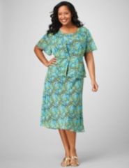 Petal Breeze Jacket Dress