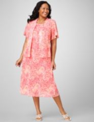Spotted Ruffle Jacket Dress