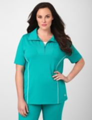 Good Sport Polo Top by Catherines