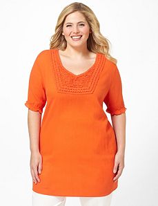 Crochet Bib Peasant Top