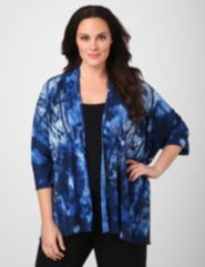 Reversible Watercolor Jacket by Catherines