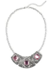 Filigree Stone Necklace