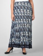 Ikat Shimmer Skirt