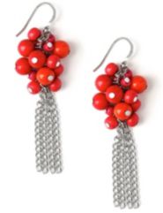 Cherry Bead Earrings