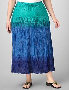 Tri-Tone Ombre Skirt