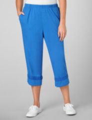 Crochet Trim Capri