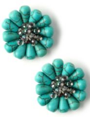 Natural Pebble Earrings