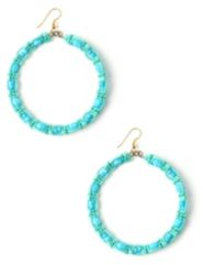 Crochet Hoop Earrings