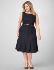 Denim A-Line Dress
