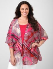 Eclectic Cascade Jacket Set