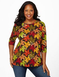 Autumn Leaves Top