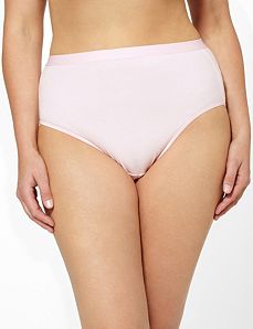 Serenada&reg; Solid Hi-Cut Panty