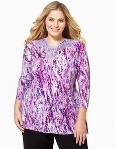 Splash Pleat Top